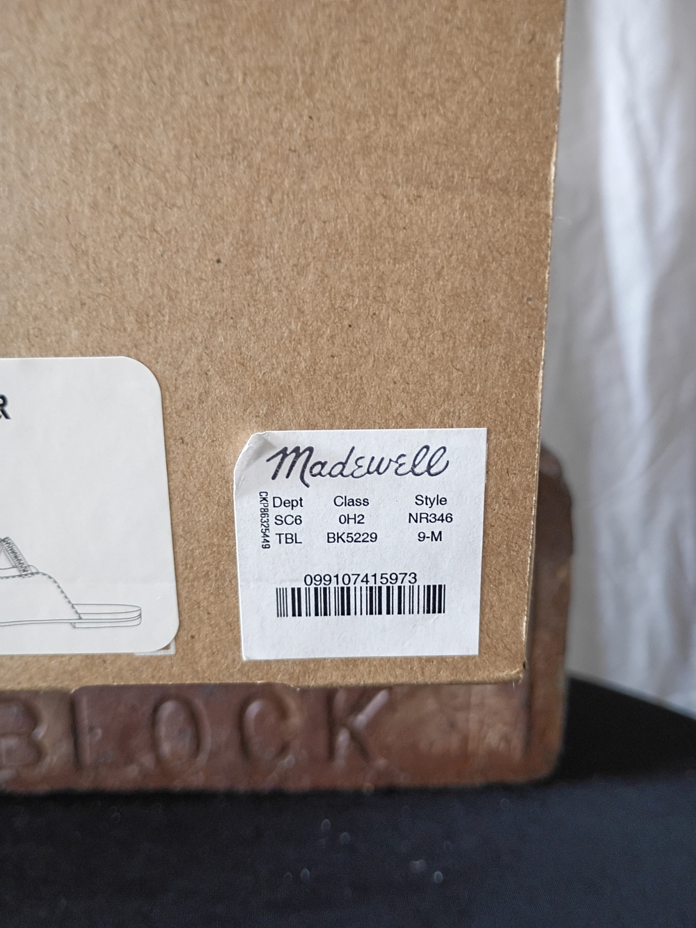 Madewell Black Leather Slip-On Mary Jane Flats - Picture 10 of 13
